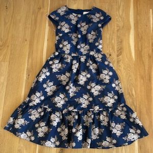 Gal Meets Glam Vintage Floral Dress cap sleeve